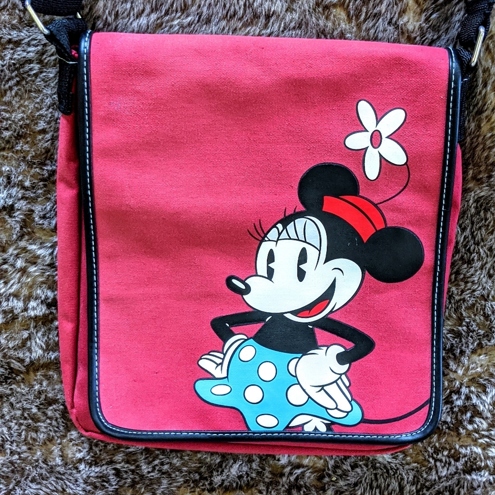 Cheeky Minnie Mouse Messenger Bag. Disney.